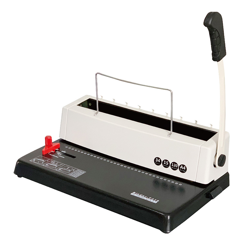 Біндер на металеву пружину YIBO T318 квадратні отвори (000014601)